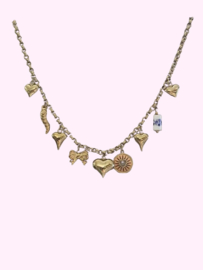 Bedelketting Azul Heart