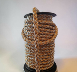 Decoratie koord Goud/Zilver (190/7)Per meter
