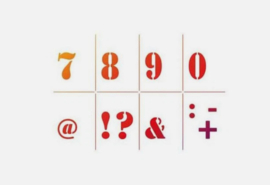  Alphabet & Numbers 