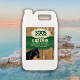 Soos Pets Ultra Creme Dead Sea Minerals Conditioner For Horses | 4 liter