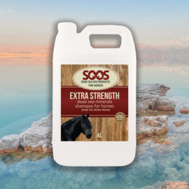 Soos Pets Extra Strength Dead Sea Minerals Shampoo For Horses | 4 liter