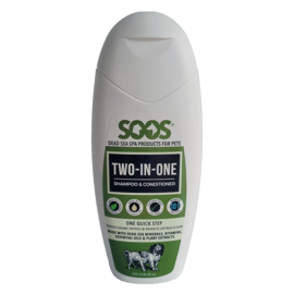 Soos Pets Two-In-One Shampoo & Conditioner | 250 mL