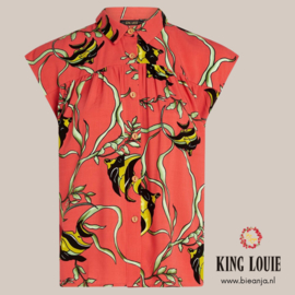 Amy Blouse Orne - Tweed Orange - King Louie