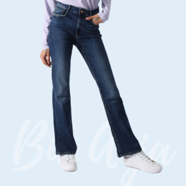 Spijkerbroek - Sina Bootcut - Hi Taltim Blue