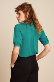 Blouse Carina Ecovero Light - Eden Green