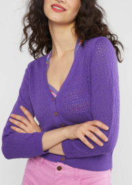 Cardigan Sweet Petite - majestic plum lilac - Blutsgeschwister