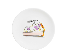 Blond Amsterdam Cake Plate 18 cm Merinque