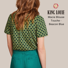 Blouse Maisie Touche - Beacon Blue - King Louie