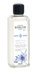 Lampe Berger - Aroma Focus Feuilles d'Aromates / Aromatic leaves 500 ml.