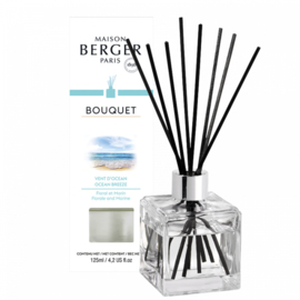 Lampe Berger - Parfumverspreider Bouquet Vent d'Ocean / Ocean Breeze 8 geurstick