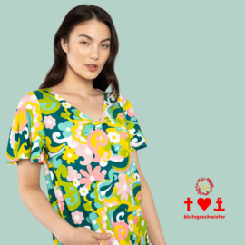 Shirt - Graceful Belle Air - swaying flowers - Blutsgeschwister
