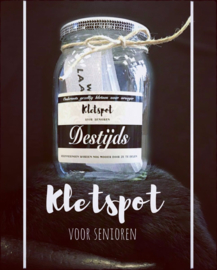 Destijds, de senioren kletspot...