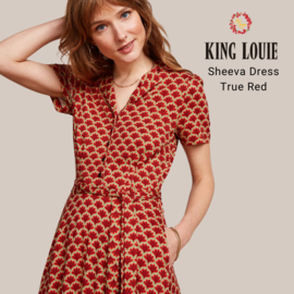 Sheeva Dress Touche - True Red - King Louie