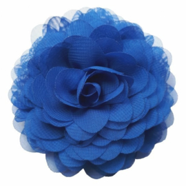 Urban Hippies Bloemen: Greek Blue Chiffon Corsage