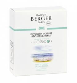 Lampe Berger - Auto parfum navulling Vent D'Ocean 2 pcs. / Ocean Breeze 2 pcs.