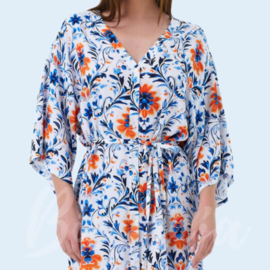 Zomerjurk - Soft Apricot allover