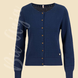 Vestje - Cardigan Save the Brave - old library blue knit