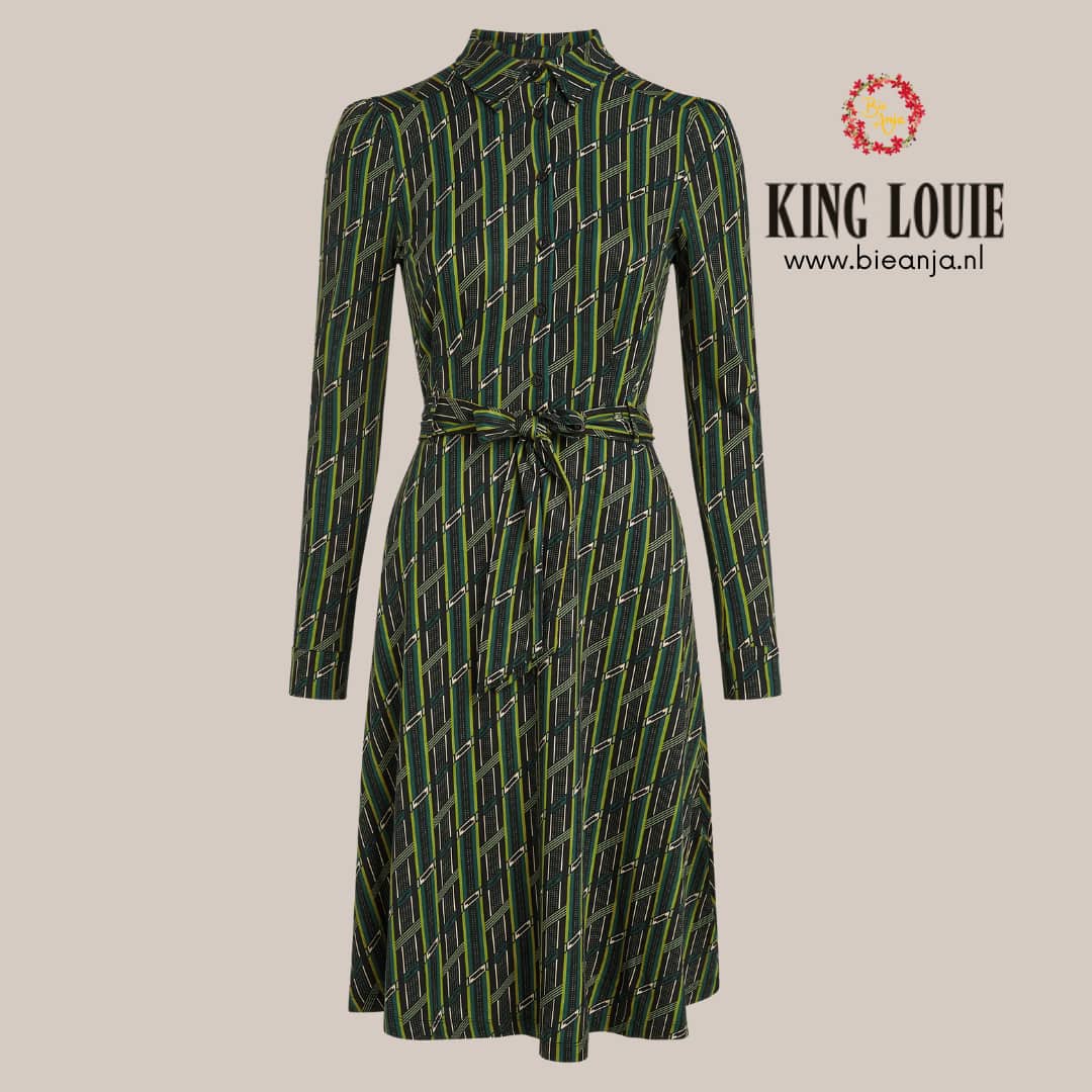 Sheeva Dress Brina - Botanical Green