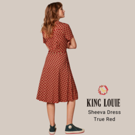 Sheeva Dress Touche - True Red - King Louie