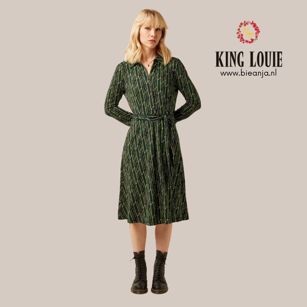 Sheeva Dress Brina - Botanical Green