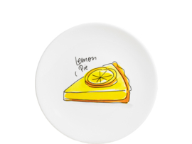 Blond Amsterdam Cake Plate 18 cm Lemon Pie