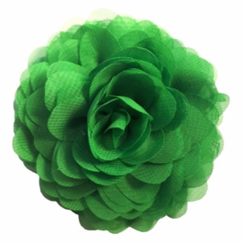 Urban Hippies Bloemen: Kelly Green Chiffon Corsage