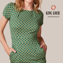 Mona Dress Scala - kayaking green - King Louie