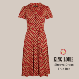 Sheeva Dress Touche - True Red - King Louie