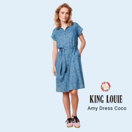 Amy Dress Coco - Moonlight Blue - King Louie