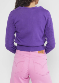 Cardigan Sweet Petite - majestic plum lilac - Blutsgeschwister