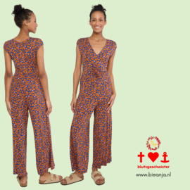 Jumpsuit - Sensual Sensation Drapé - midnight coffee - Blutsgeschwister