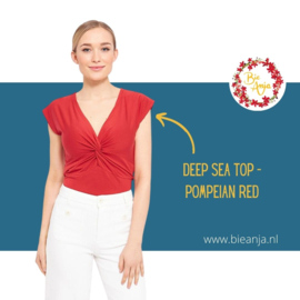 Deep Sea Top - Pompeian Red