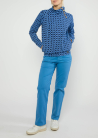 Trui Sweatshirt - Oh So Nett - quilted blue dream