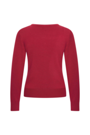 Vestje - Cardigan Round neck - Ruby - Zilch