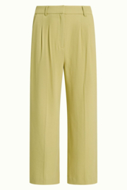 Broek - Fintan Cropped Pants Folly - Pistache Yellow - King Louie
