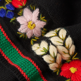 Vest V Rib Cardi Perry - black - King Louie