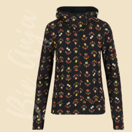 Vestje - Hoodie Scuba Duba Zip up - happy lucky charm