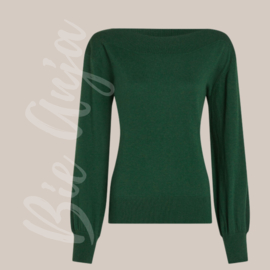 Top Cybil Top Cocoon - forest green