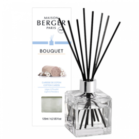 Lampe Berger - Parfumverspreider Bouquet Caresse De Coton / Cotton Caress 8 geurstick