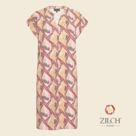 Jurk - Dress Straight - swirl ruby - Zilch