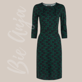 Jurk Mona Dress Marvin - para green