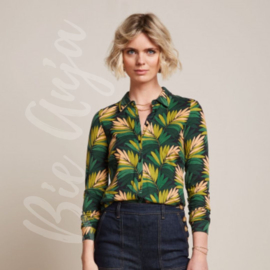 Blouse Ornette - pine green