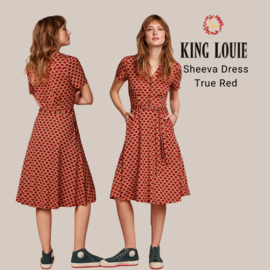 Sheeva Dress Touche - True Red - King Louie