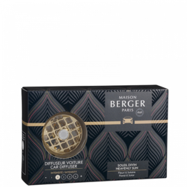 Lampe Berger - Auto Parfum Diffuser Soleil Divin set / Heavenly sun set