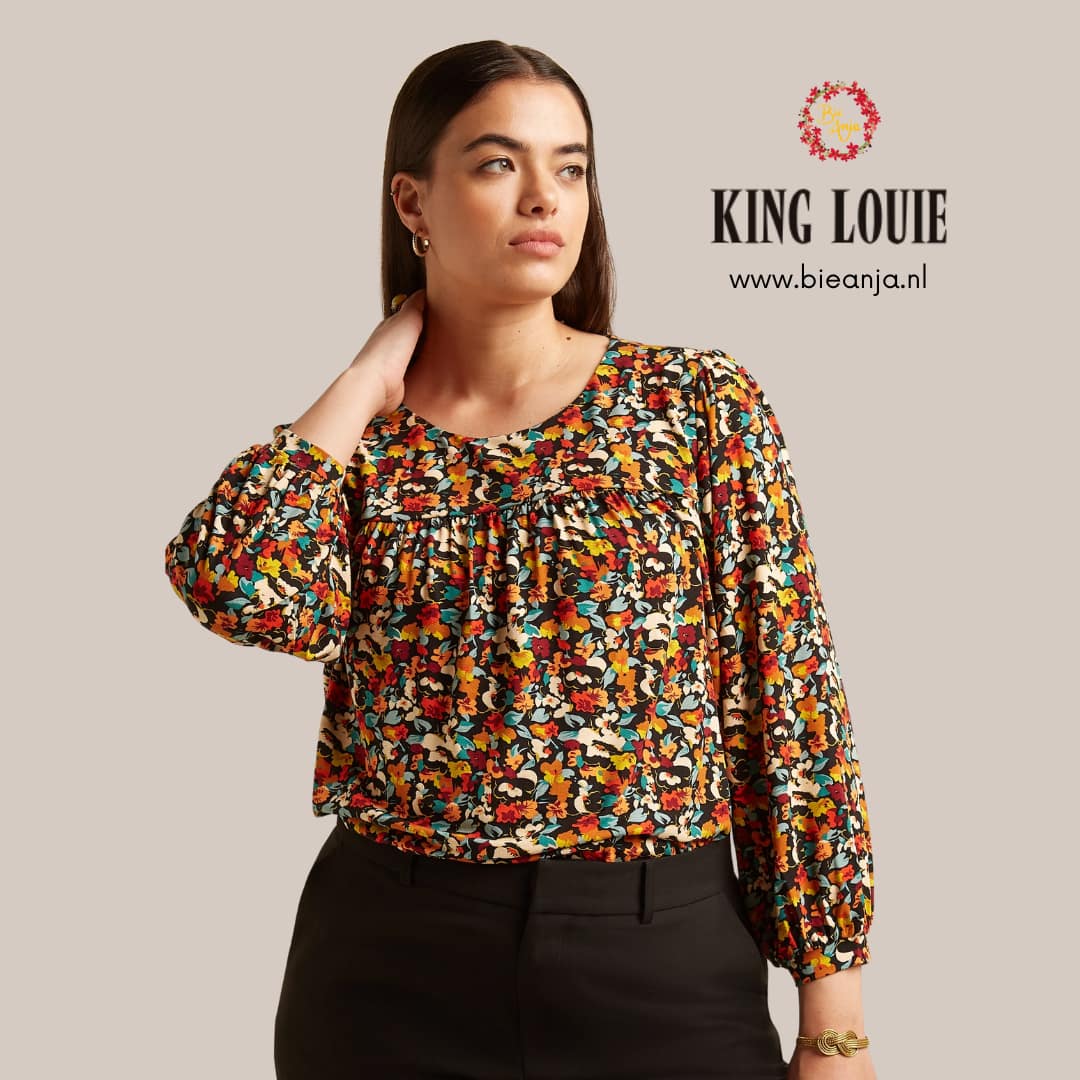 Blouse Luella Top Mauve - Multicolor