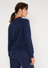 Trui - Knitted Jumper Delicious Minds - cold wind blue