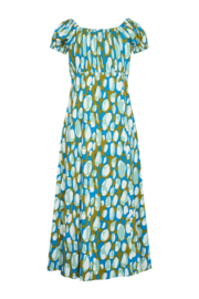 Zilch Dress Cap Sleeve - Brush Seafoam - OUTLET