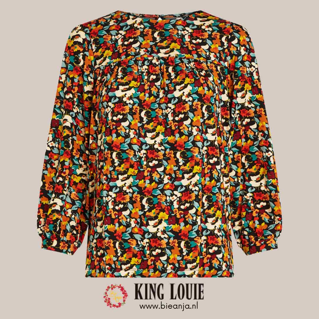 Blouse Luella Top Mauve - Multicolor