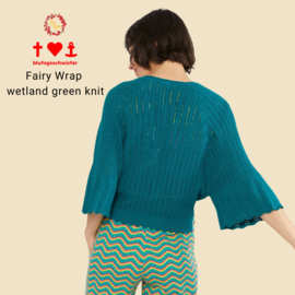 Cardigan - Fairy Wrap - wetland green knit - Blutsgeschwister