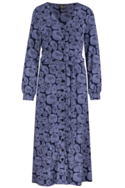Zilch Dress Button - Graphic Lavender